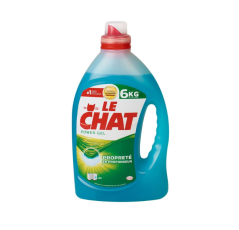 Liquide linge Le Chat Power gel – bleu – 2.5L