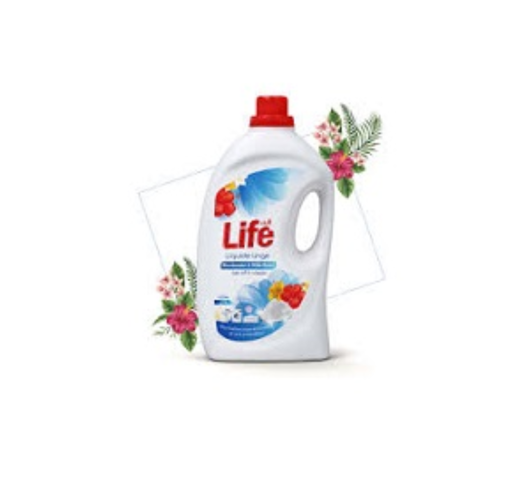 Liquide linge Life XXL – mille fleurs- 4.5L