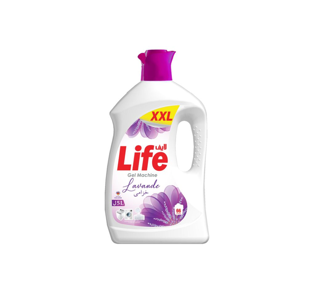 Liquide linge Life XXL- Lavande – 4.5L