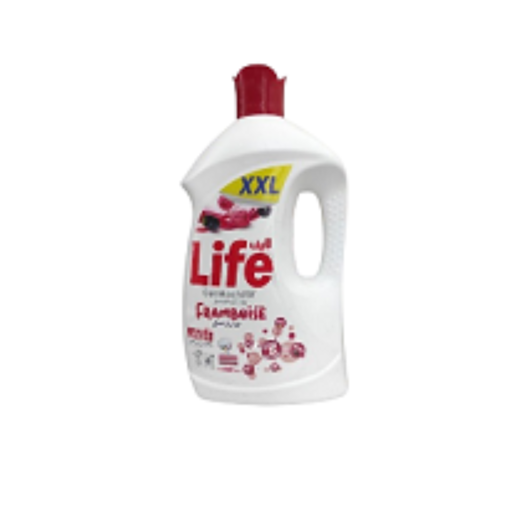 Liquide linge Life XXL – Framboise – 4.5L