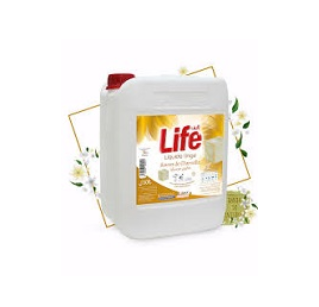 Liquide linge Life – Savon de Marseille – 10L