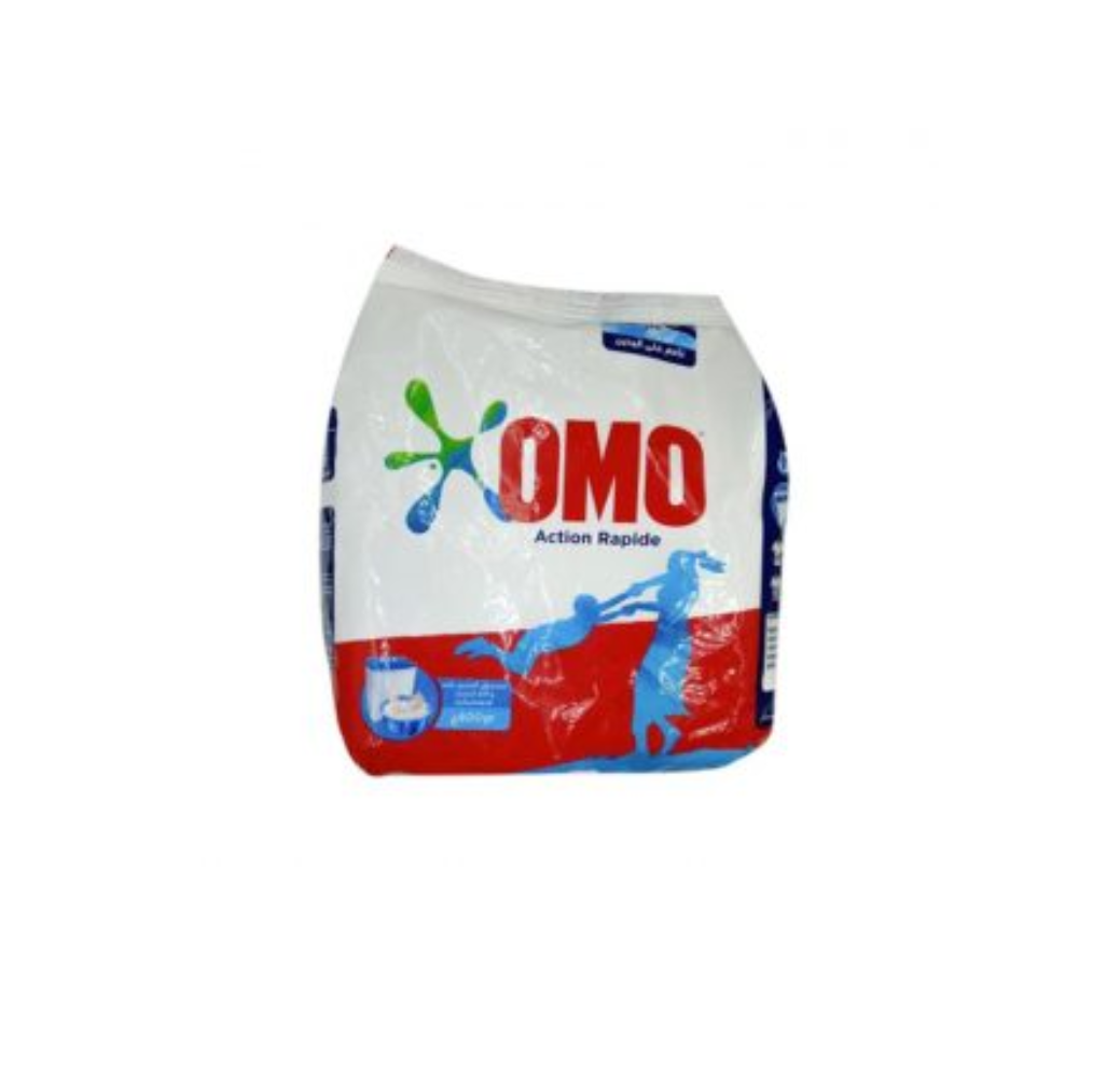 Lessive en poudre OMO – action rapide – Lavage main – 800g