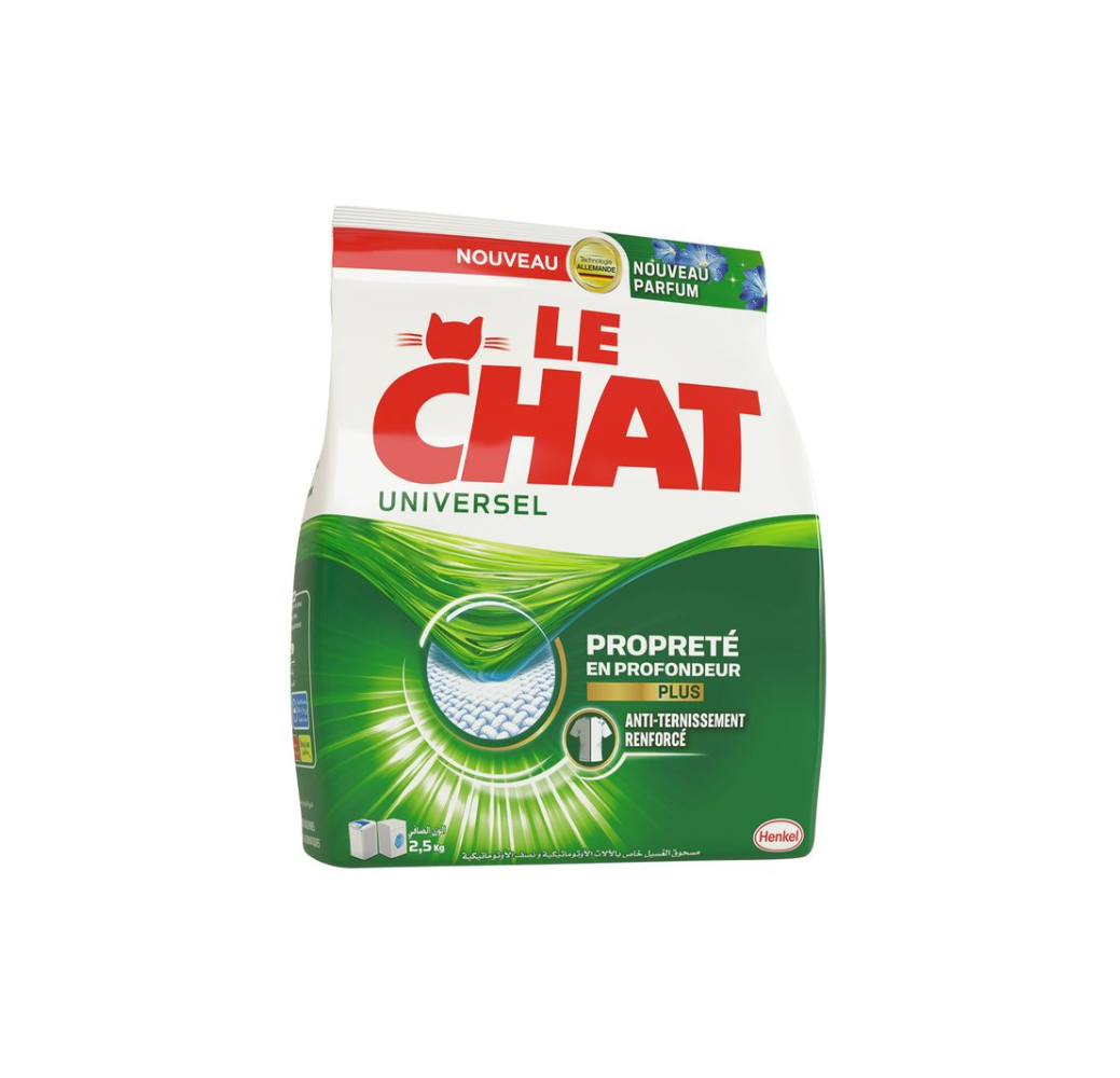 Lessive Le Chat Universel – 2.5kg