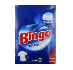 Lessive en poudre Bingo machine – Propreté et Fraîcheur – 2.5kg