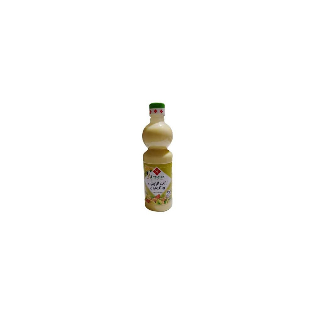 Lesieur – Sauce salade légère huile d’olive & citron 500 ml