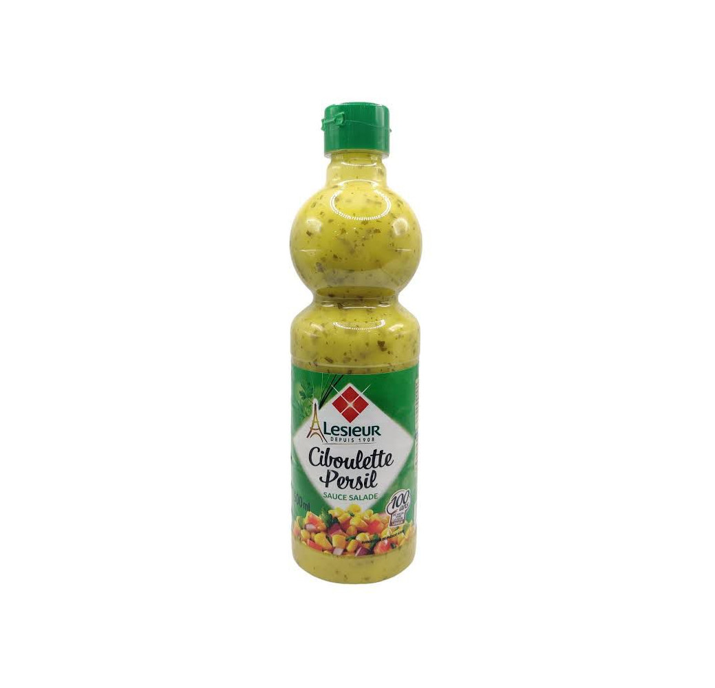 Lesieur – Sauce salade légère ciboulette & persil 500 ml