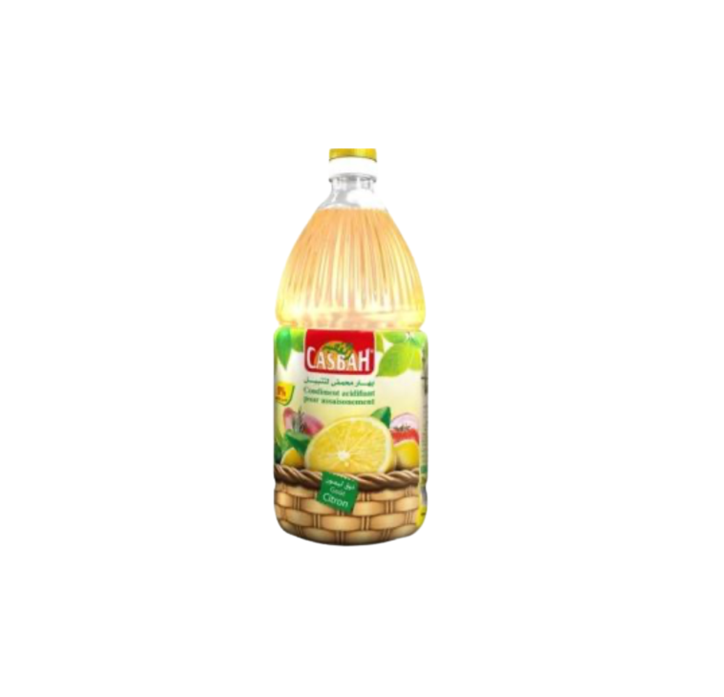 Vinaigre Casbah – goût citron – 750ml