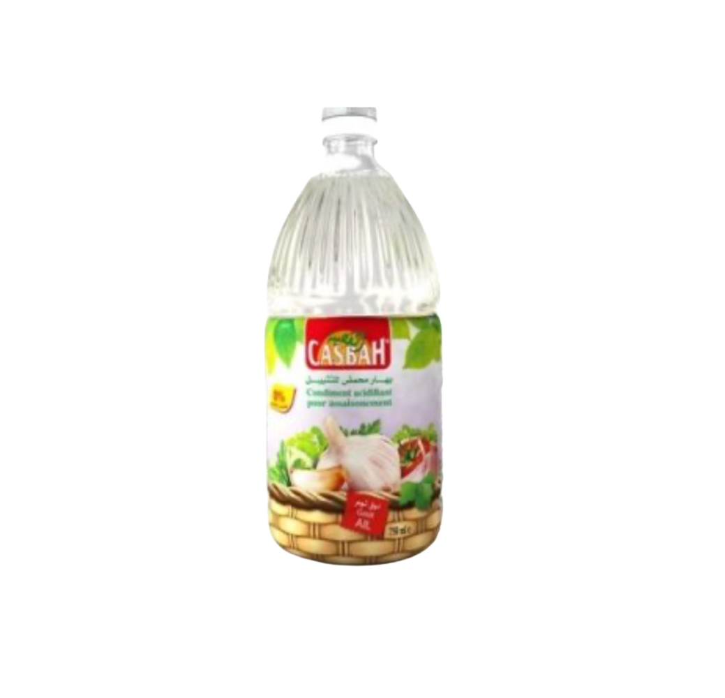 Vinaigre Casbah – goût ail – 750ml