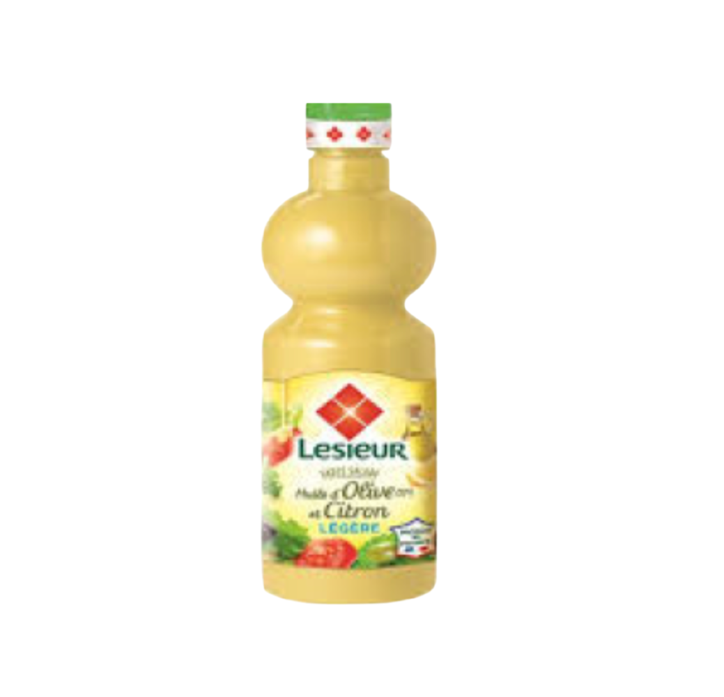 Sauce salade Lesieur – Huile d’olive et citron – 500ml