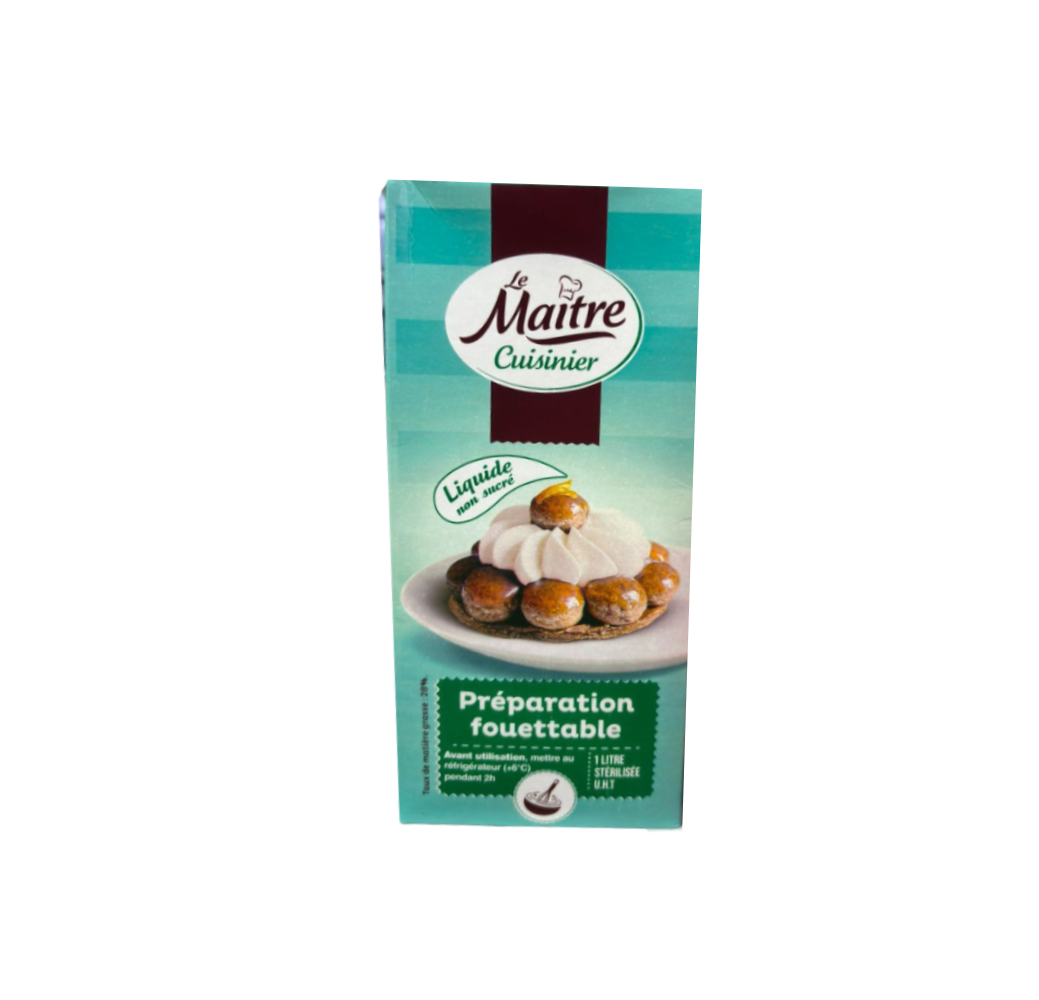 Maitre Cuisinier Crème Liquide non sucré 1000ml