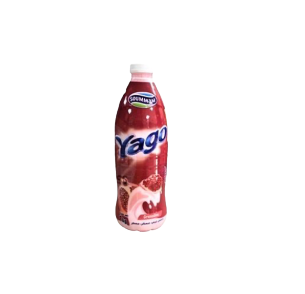Yaourt à boire Yago Soummam – Grenadine 1L