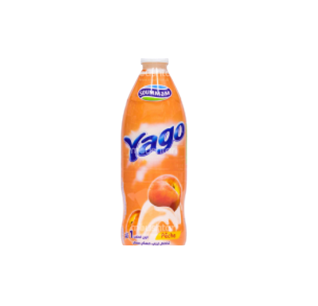 Yaourt à boire Yago Soummam pêche -1L