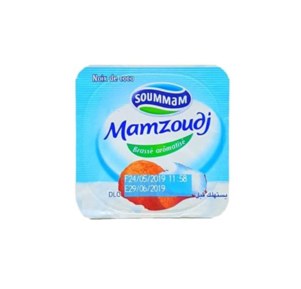 Yaourt brassé Mamzoudj – Soummam- noix de coco – 100g