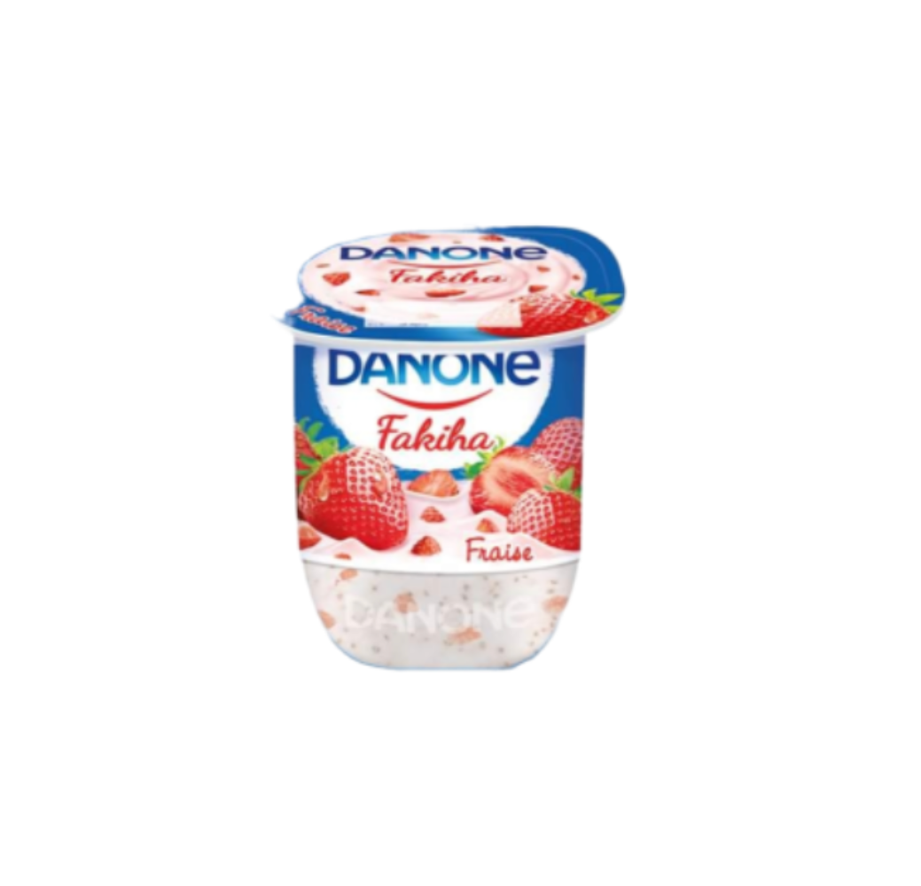 Yaourt aromatisé Danone Fakiha- mélange- 90g