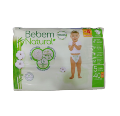Bebem Natural N5 11-25 KG (40 PC+4 Gratuites)