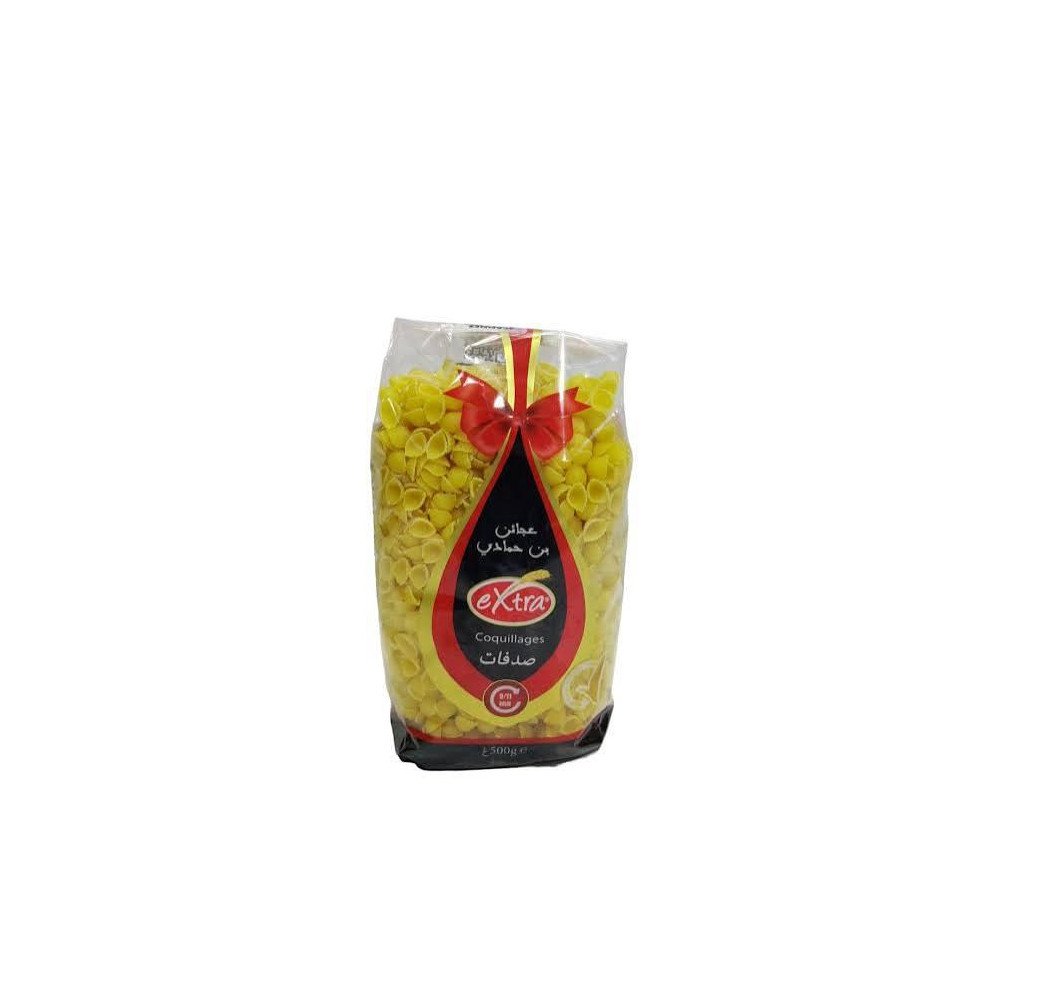 Extra – Pâtes Coquillages – Sachet 500 g