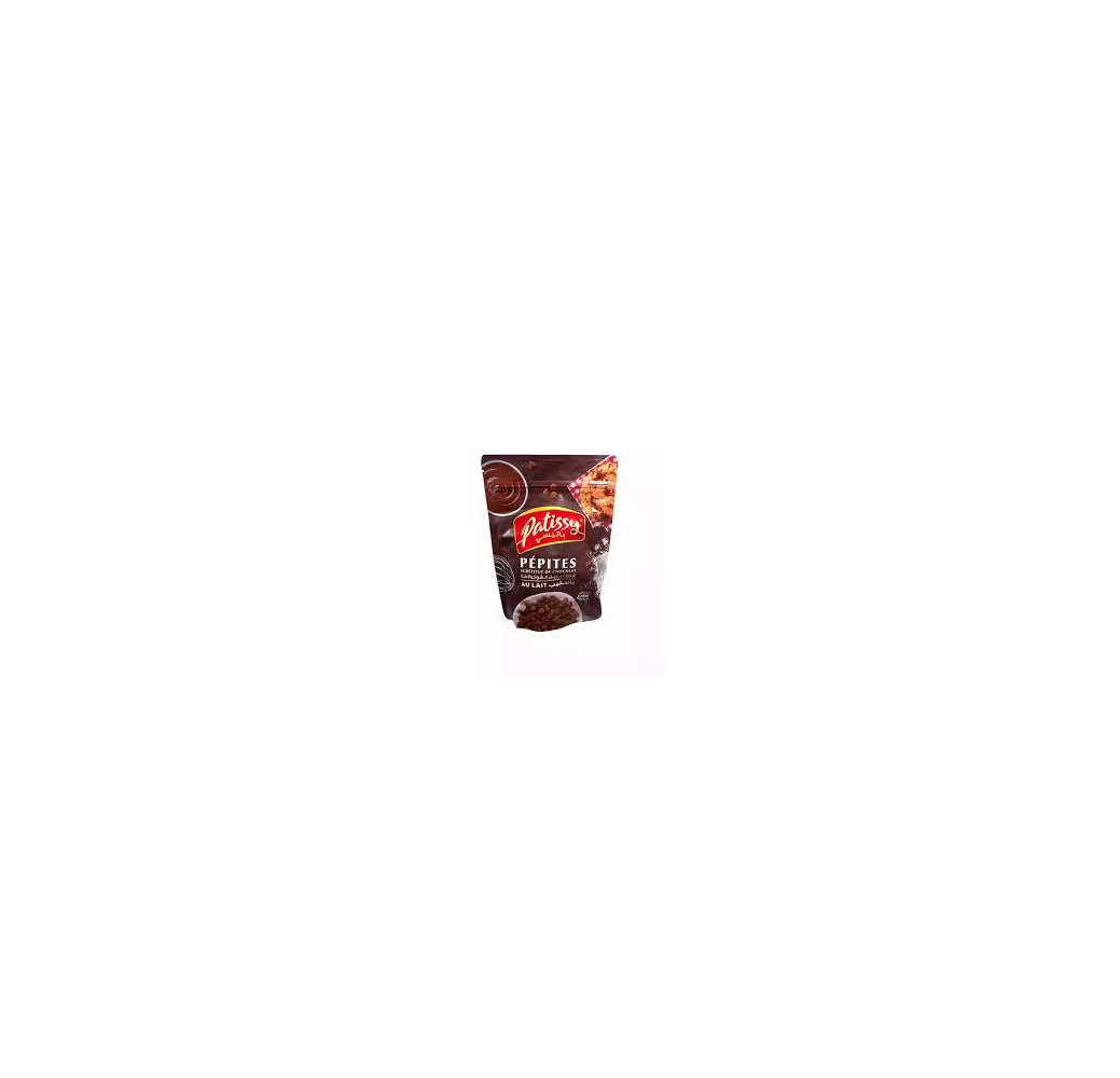 Patissy pépites de chocolat au lait 250 g