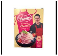 Vanidel crème chantilly (préparation / chantilly fraise )