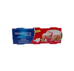 Francisco thon à l’huile végétale – pack de 3 boîtes