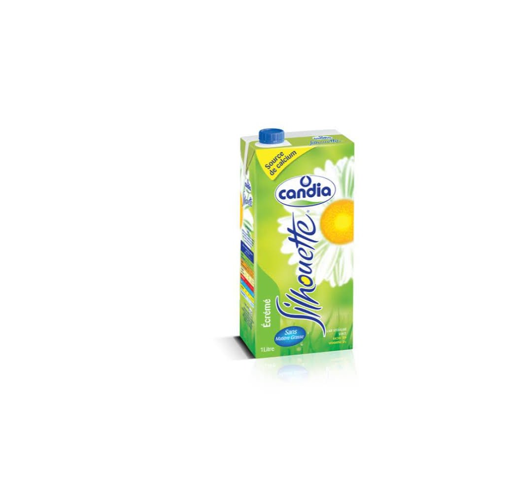 Lait UHT Écrémé Candia Silhouette 1 Litre