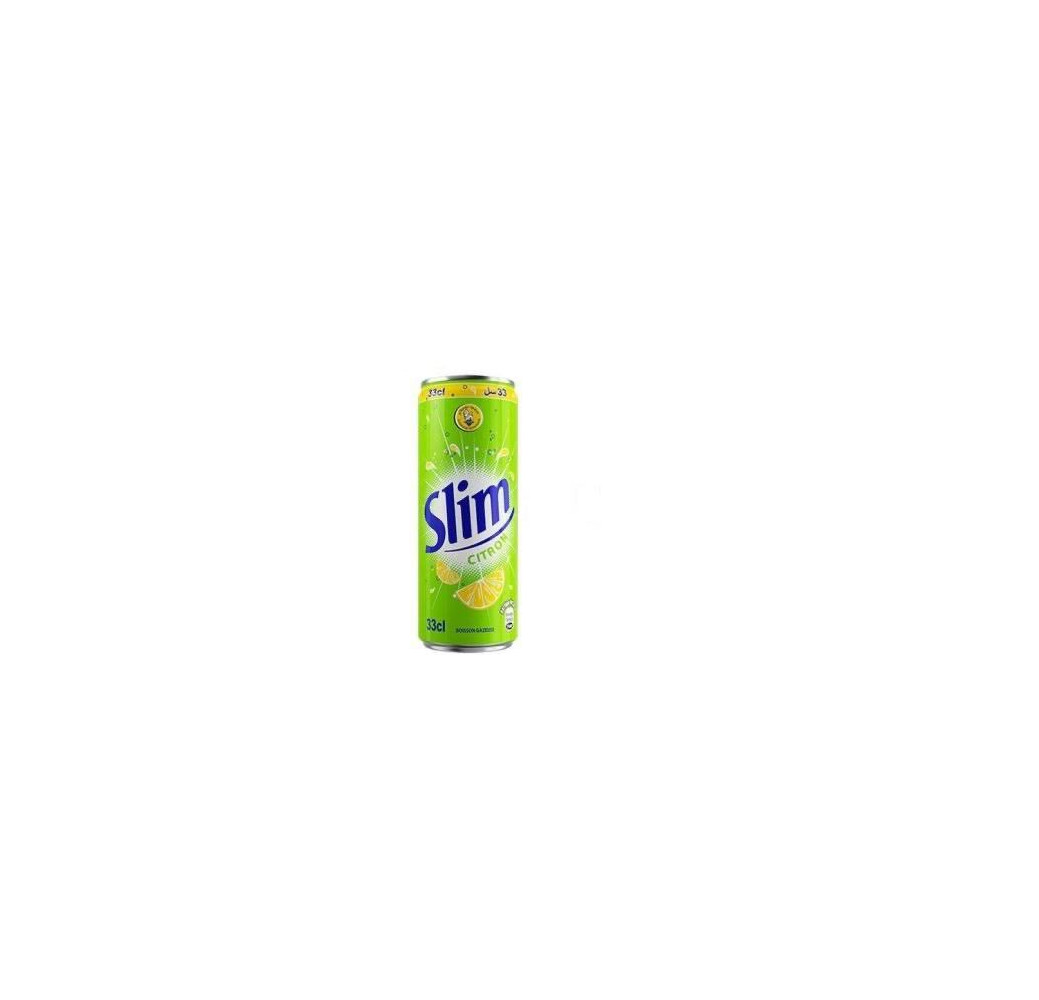 Slim – Boisson gazeuse Citron