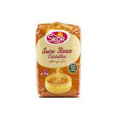 Sucre roux cristallisé Skor – Sachet 1 kg