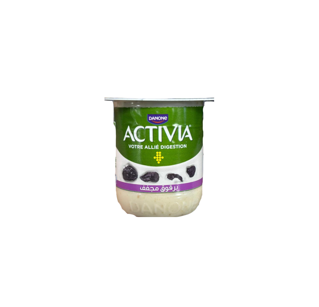 Yaourt Pot Danone Activia Prune Seches