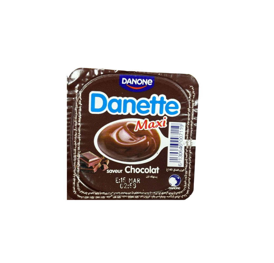 Yaourt Pot Danone Danette Chocolat Maxi