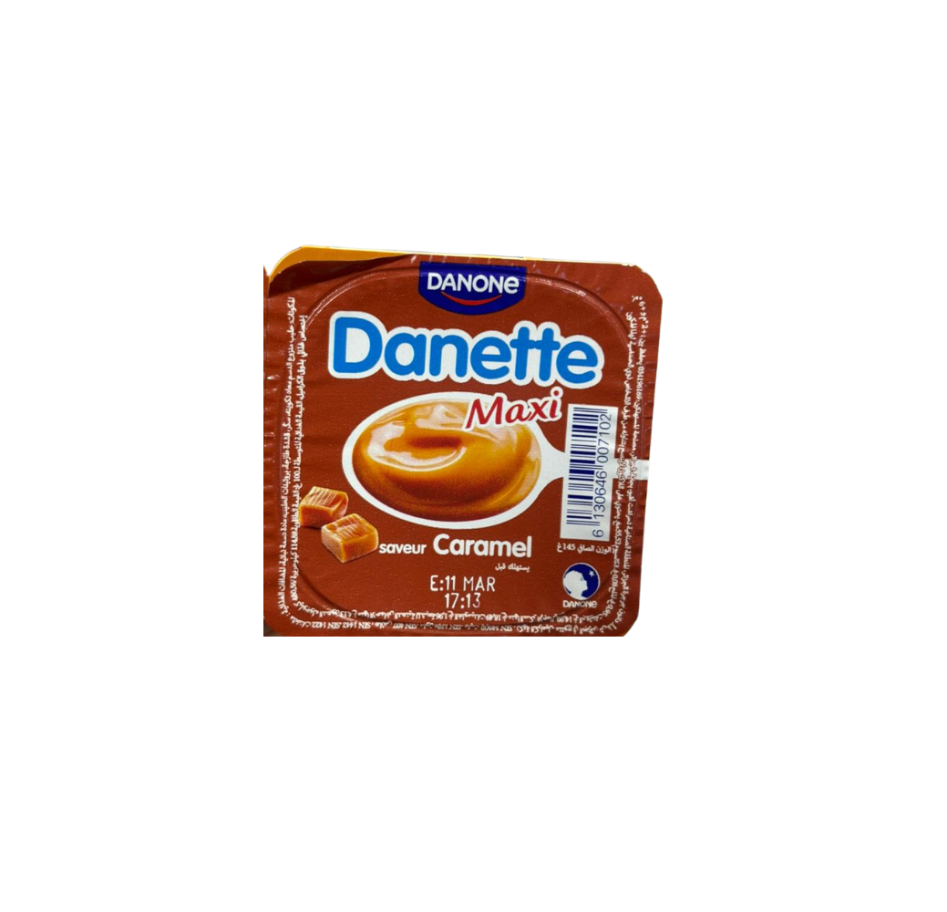 Yaourt Pot Danone Danette Caramel Maxi