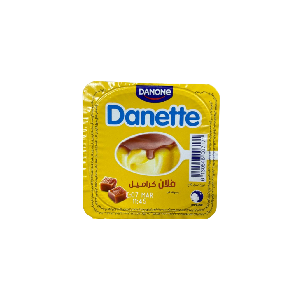 Yaourt Pot Danone Danette Flan Caramel