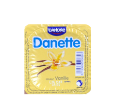 Yaourt Pot Danone Danette Vanille