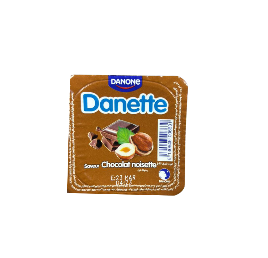 Yaourt Pot Danone Danette Noisette 
