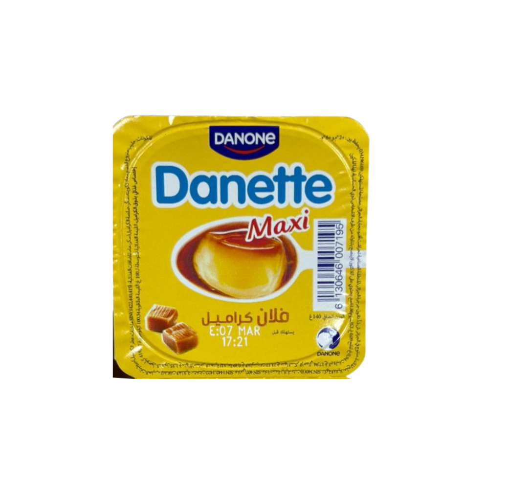 Yaourt Pot Danone Danette Flan Caramel Maxi
