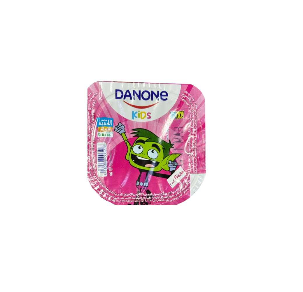 Yaourt Pot Danone Kids Lait Fraise