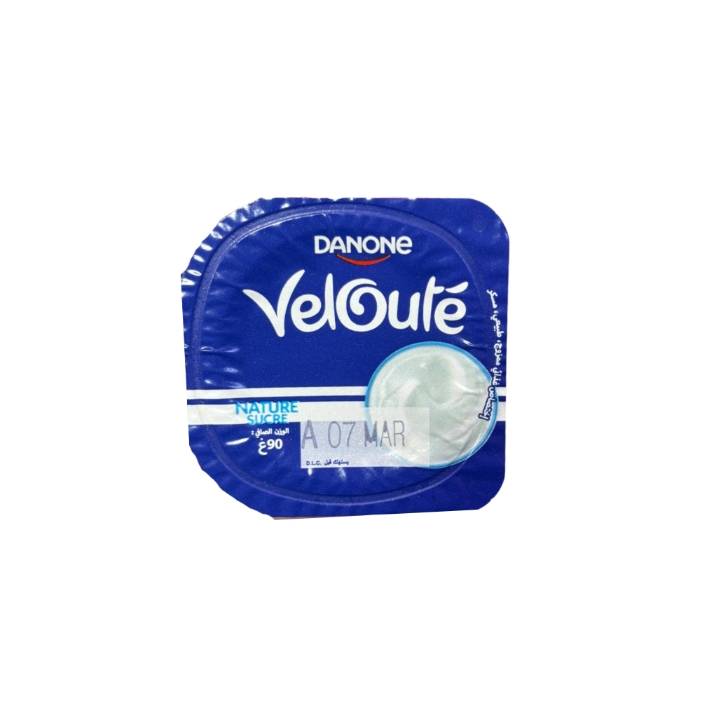 Yaourt Pot Danone Velouté Nature