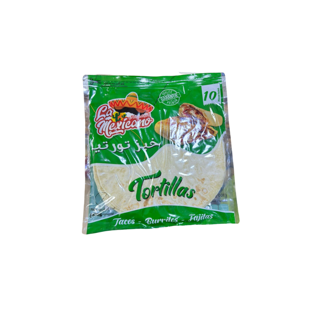 La Mexicano Pain Tortillas 10 Feuilles 850g