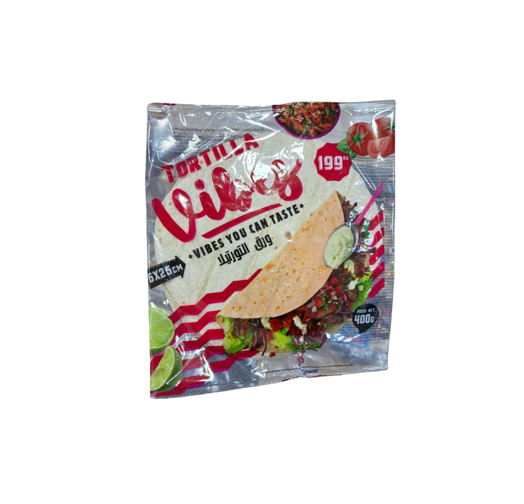 Tortillas Vibes Pain Tortillas 6 Feuilles 400g