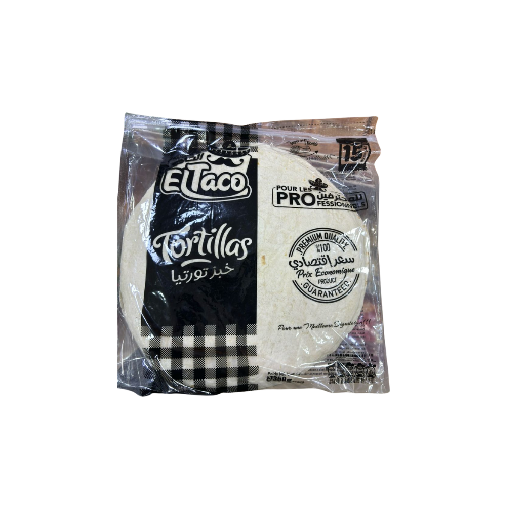 El Taco Pain Tortillas Pro 15 Feuilles 1350g