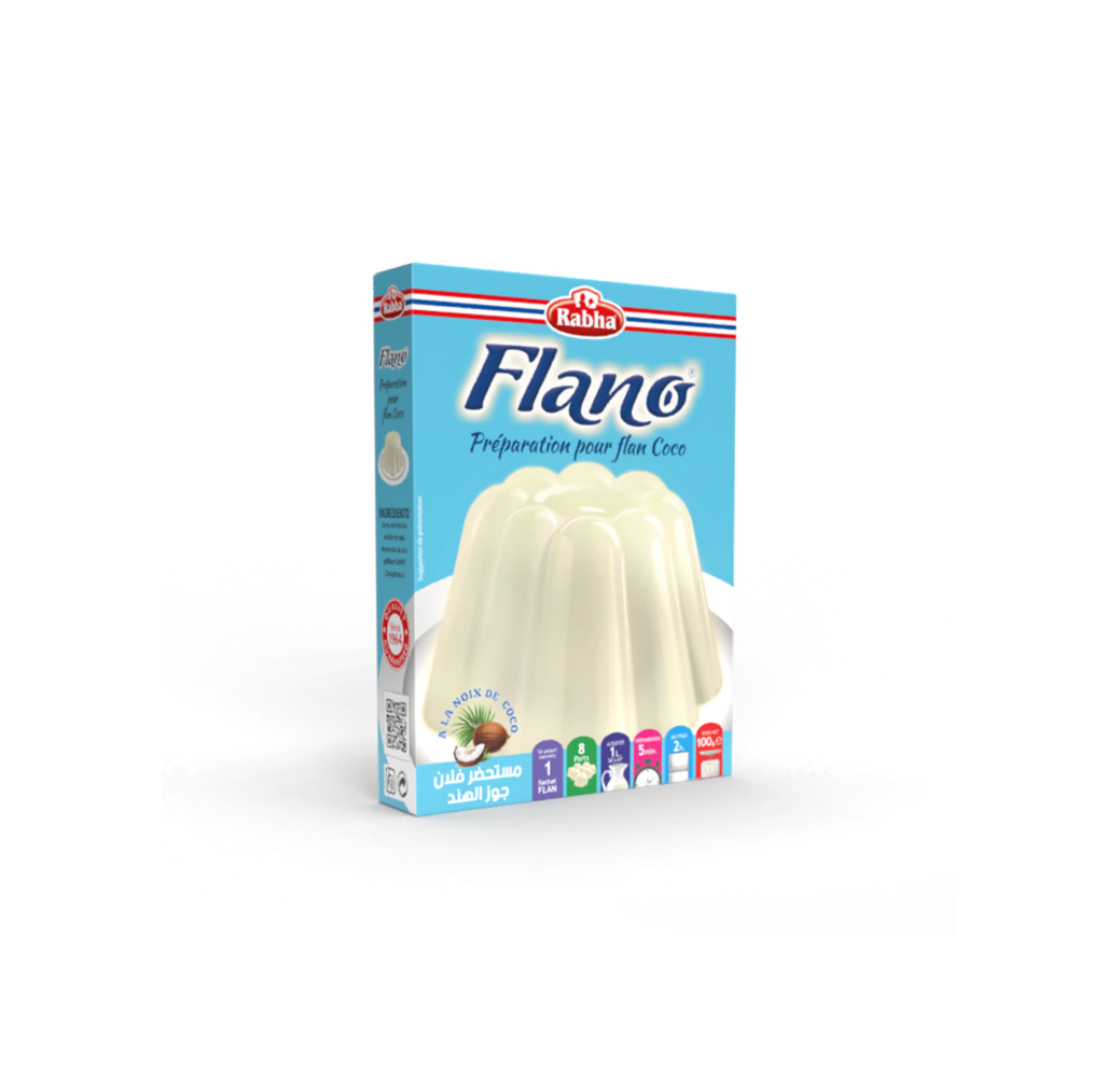 Rabha Flano Flan Noix De Coco
