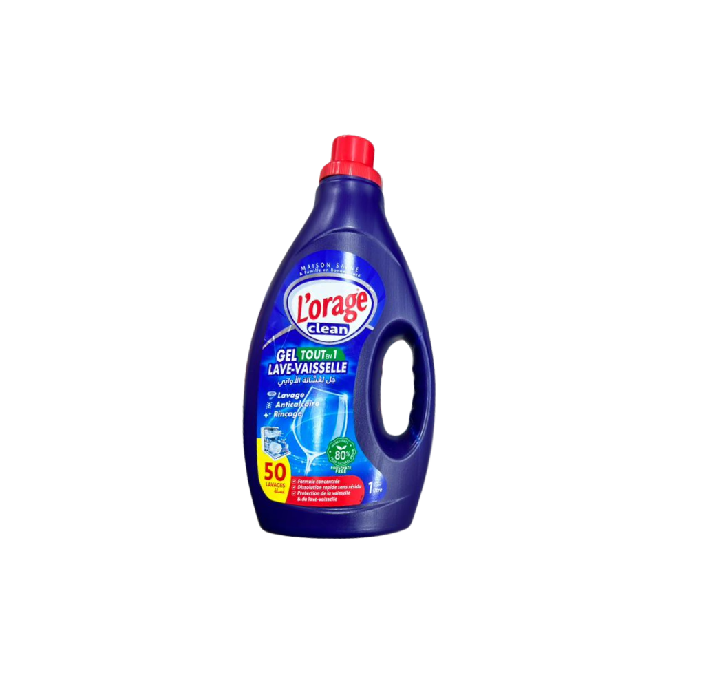 L'orage Clean Gel Tout En 1 Lave Vaisselle 50 Lavages