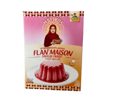 Flan Maison -Malikus by Rifkus- saveur fraise – 100g