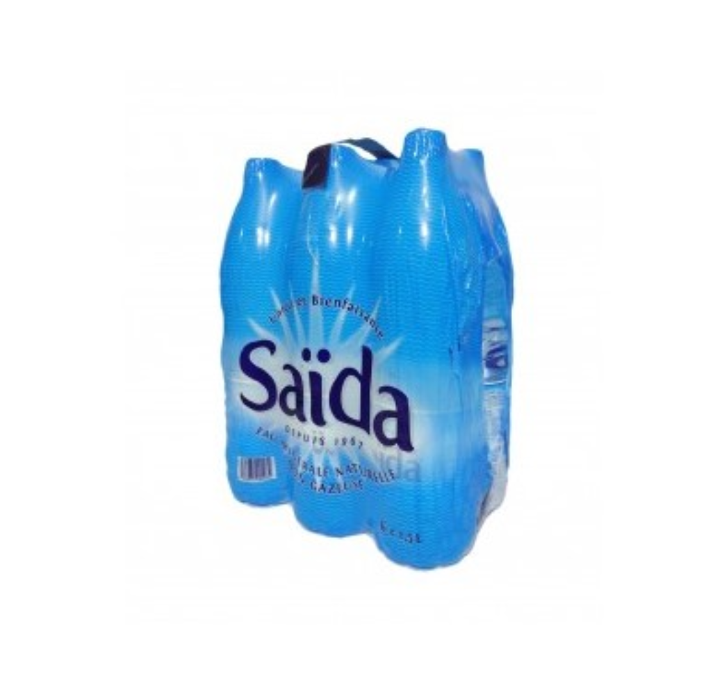 Eau Minérale Saida – 1,5Lx6