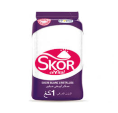 Sucre blanc cristallisé Skor – 1kg