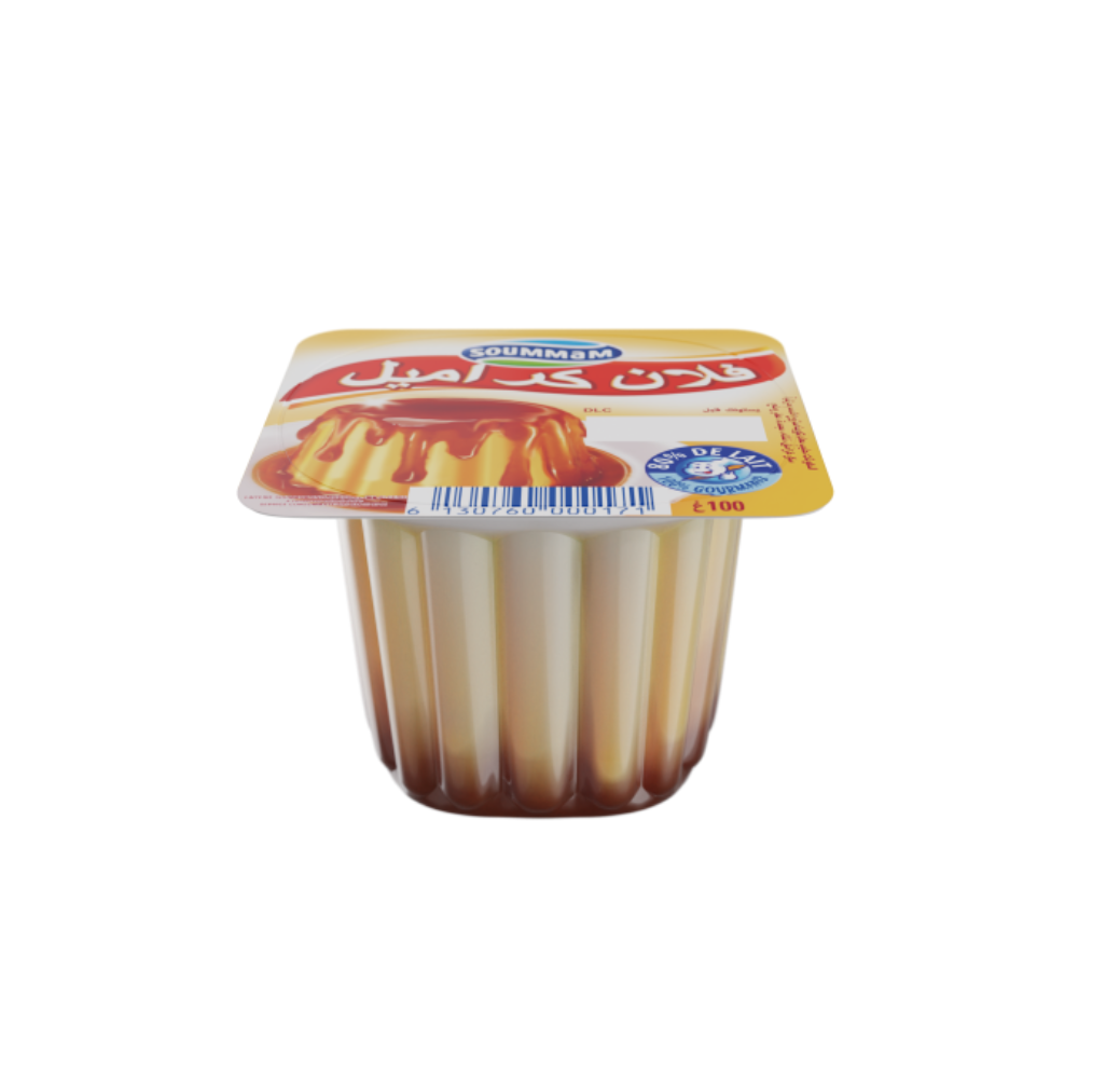 Flan caramel – Soummam – 100g