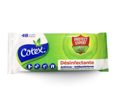 Cotex Lingettes Désinfectante 48 lingettes