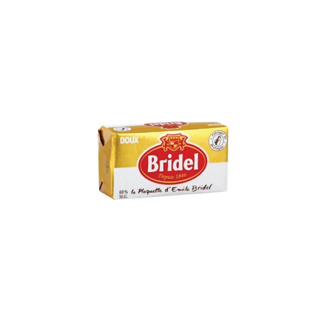 Beurre Pasteurisé Bridel (250G)