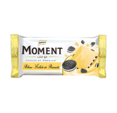 Chocolat Moment Blanc éclats de biscuits