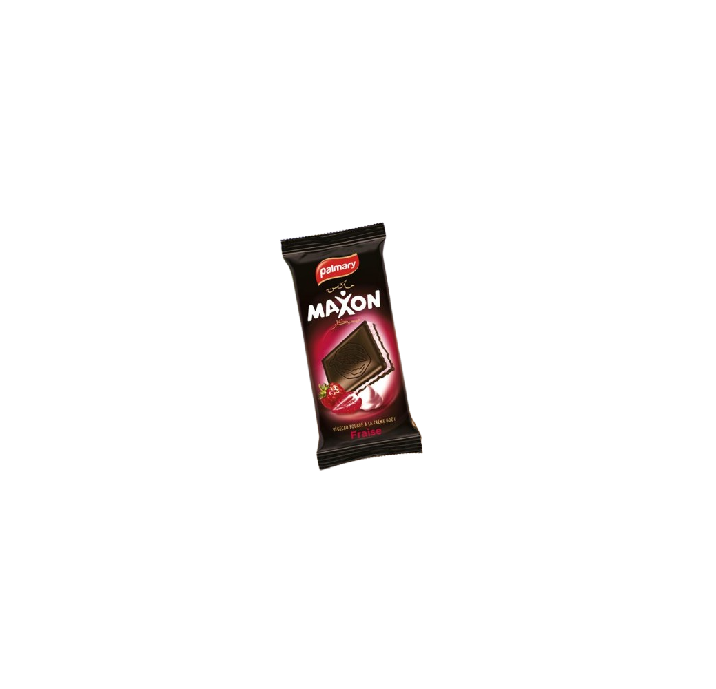 Chocolat Fourré au fraise Maxon 150g