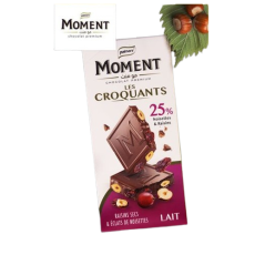 Chocolat Lait  Moment Fouré Raisins secs et Noisettes