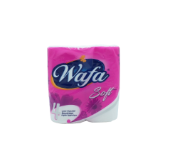 Rouleaux de papier hygienique Wafa Soft 4pcs